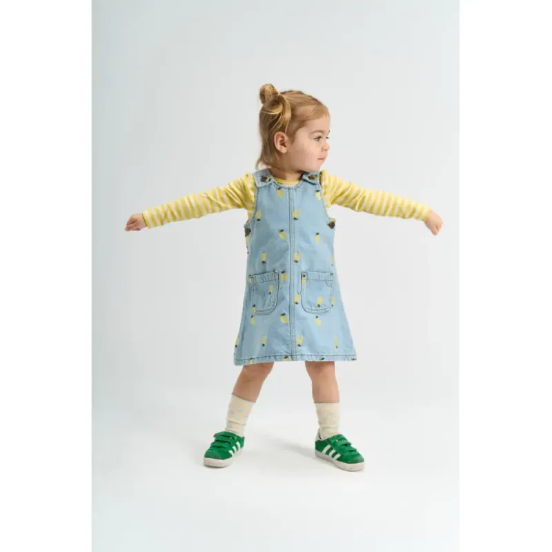 The New Saja denim dress light blue denim