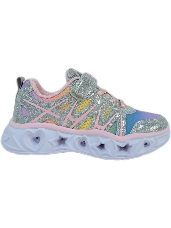 Orango blinkesko rainbow glitter