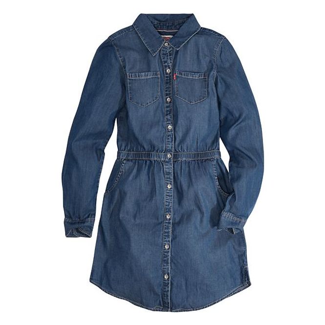 Hovedbilde Levis kjole blue winds