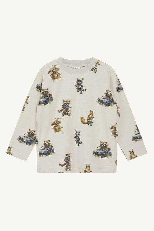 Hust & Claire Anton t-shirt oat milk