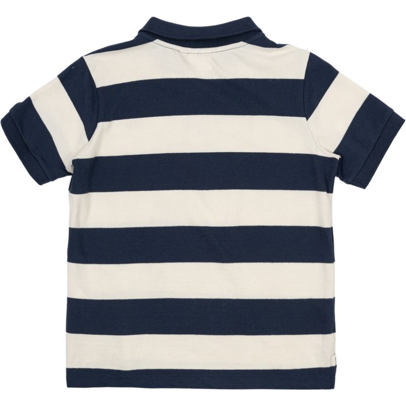 The New Neymar ss tee pique mood indigo striped