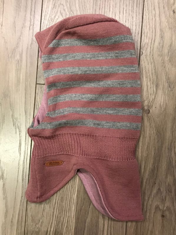 Maximo, balaclava rosa/grå