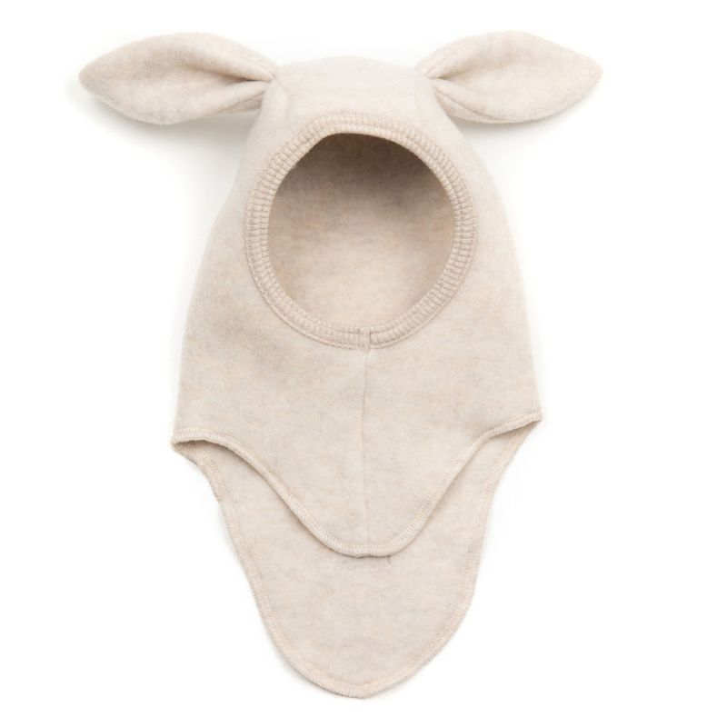 Huttelihut BUNBUN bomullsfleece lue camel