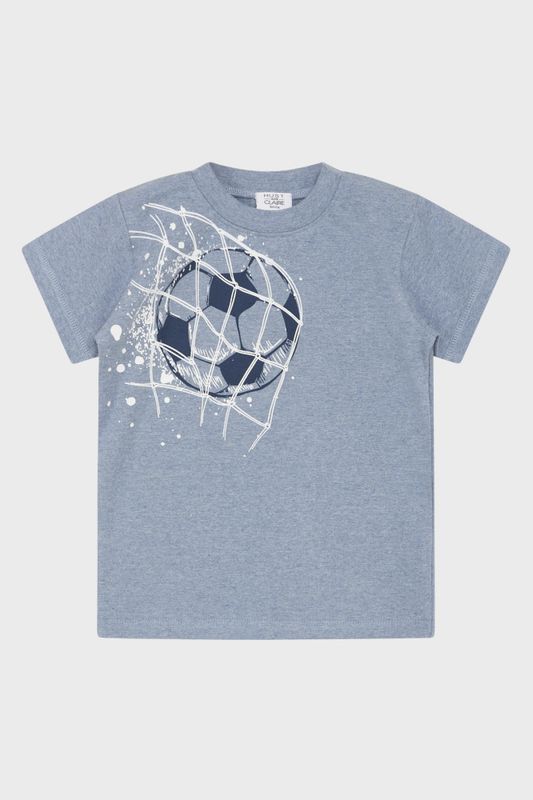 Hust & Claire Arthur t-shirt blue fog melange