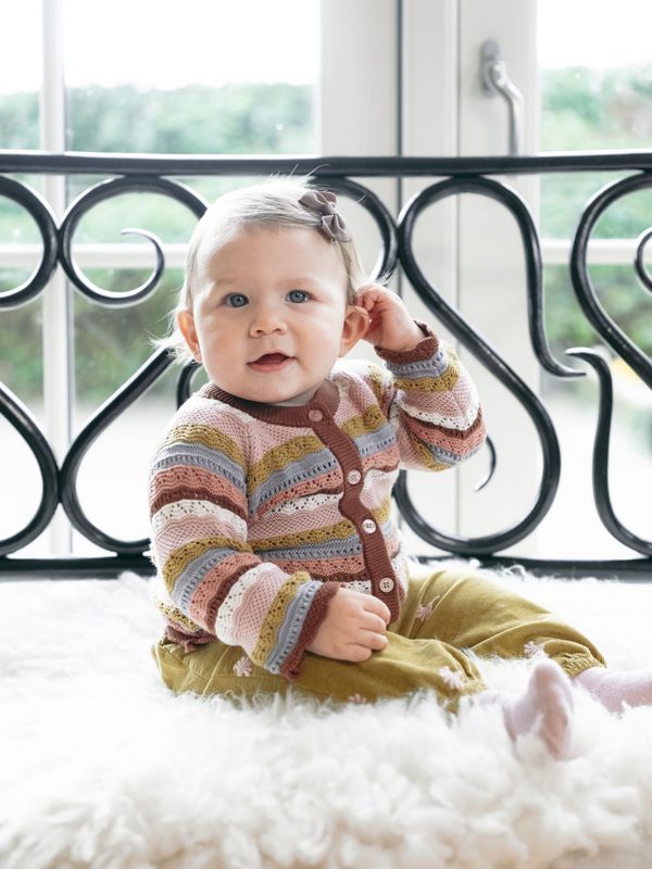 Hust & Claire Carren cardigan dusty rose