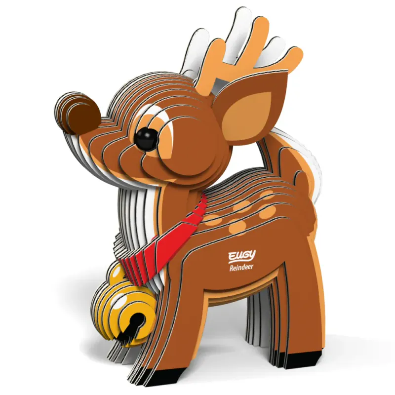 Eugy 3D byggesett reindeer