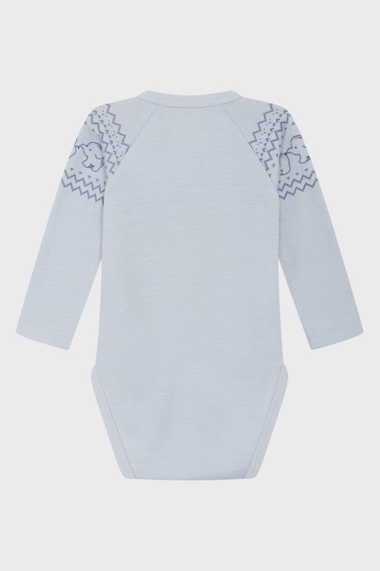Hust & Claire Bosti ullbody elefanter cloud blue