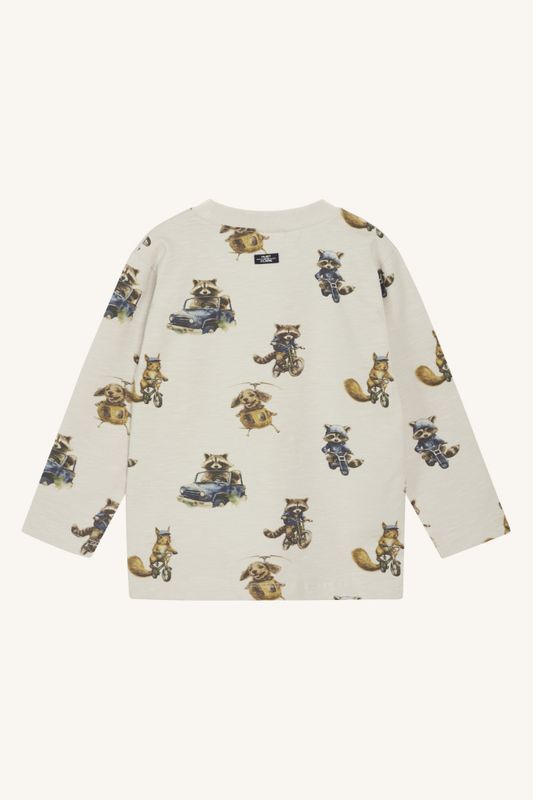 Hust & Claire Anton t-shirt oat milk