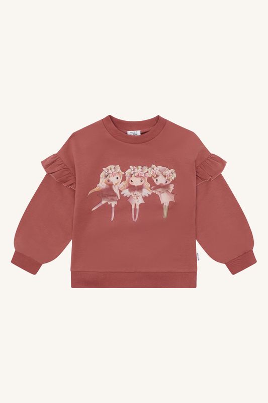 Hust & Claire Sicilia magic sweater dry rose