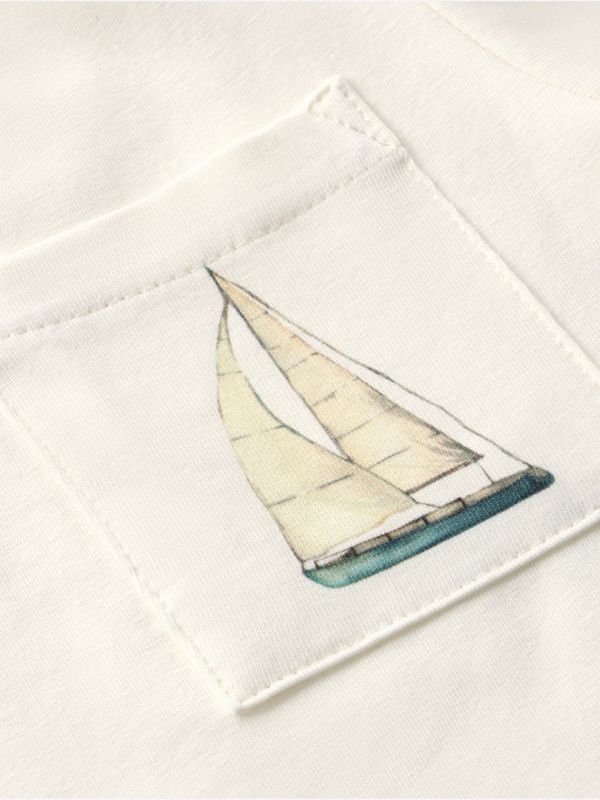 EnFant t-shirt egret