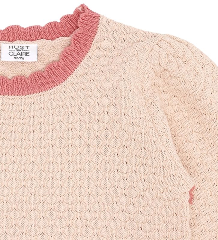 Hust & ClairePIppa flower genser quartz