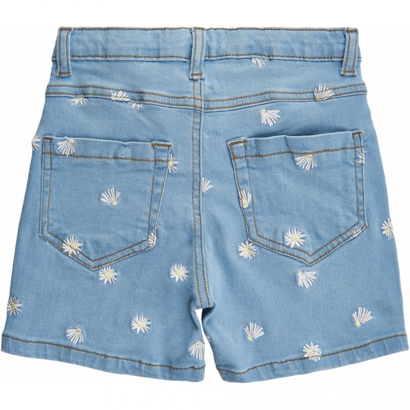 The New Broidery denim shorts