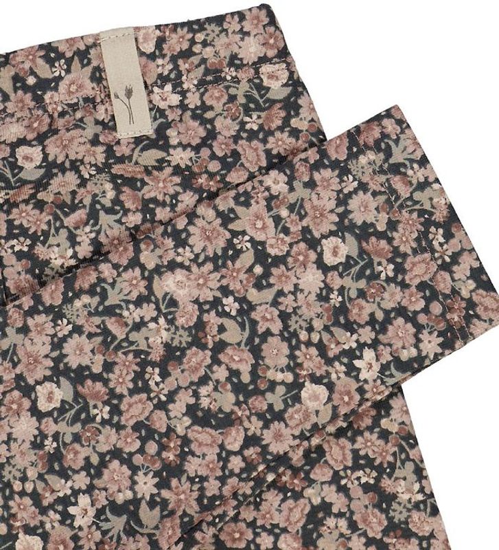 Wheat jersey leggings winter flowers