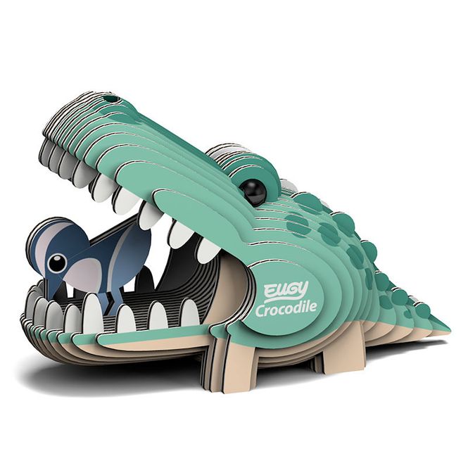 Hovedbilde Eugy 3D byggesett crocodile