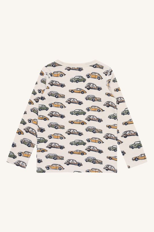 Hust & Claire Awo genser ull cars french oak