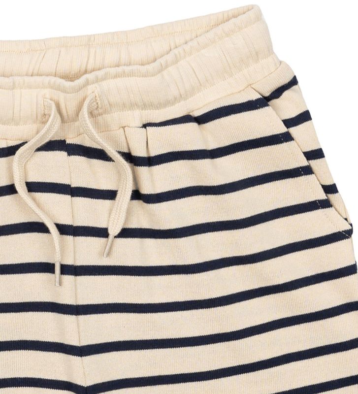 The New Nero shorts mood indigo striped