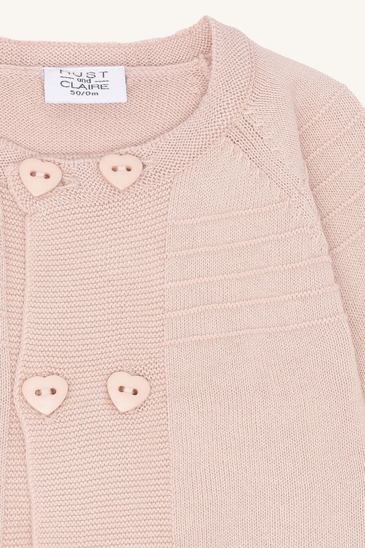 Hust & Claire Call cardigan peach dust