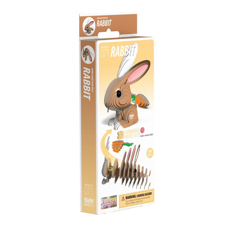 Eugy 3D byggesett rabbit
