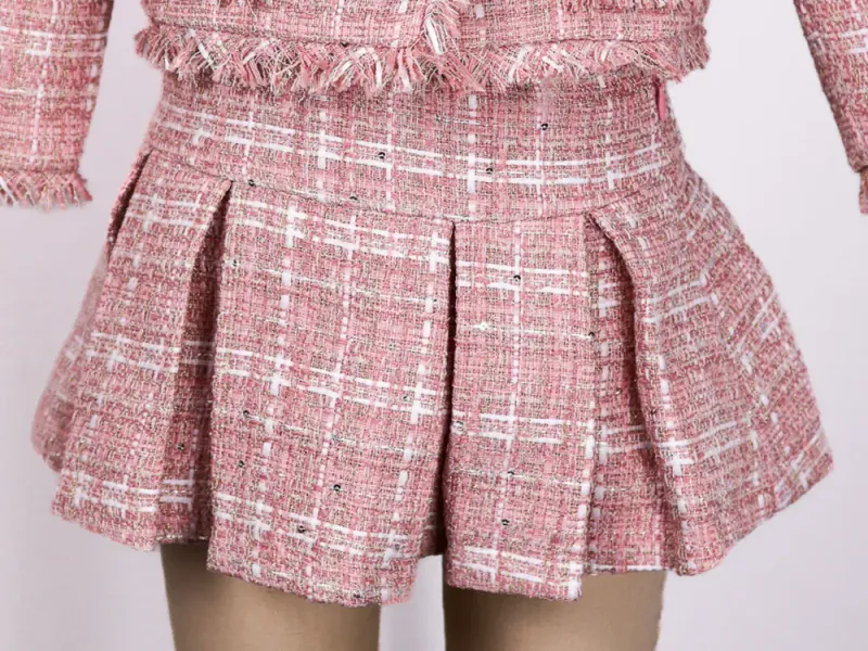 Prinsessefin Mathilde skirt tweed quartz