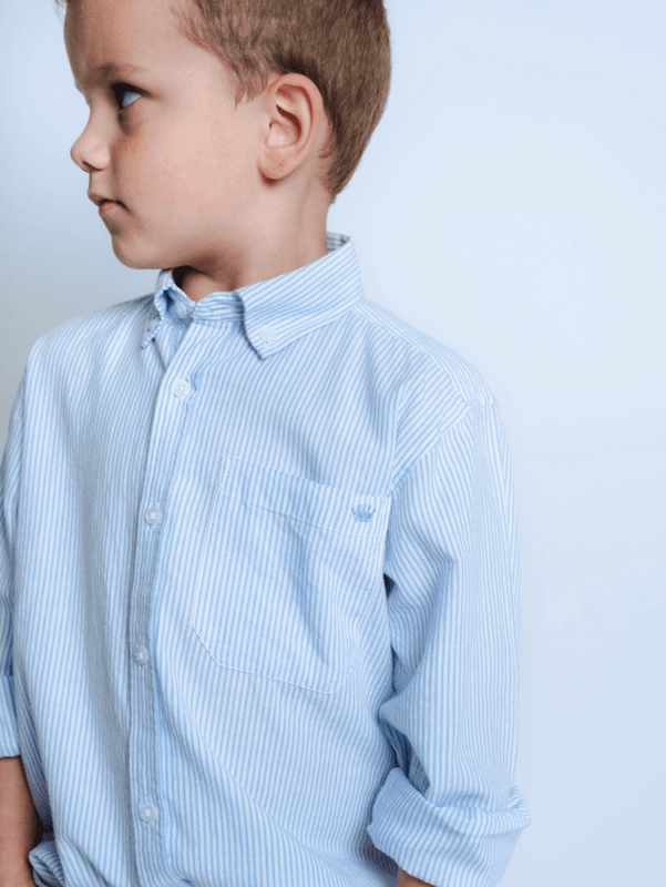 Hust & Claire Ruben stripe light blue