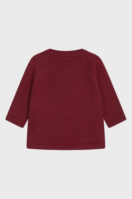 Hust & Claire Call cardigan teaberry